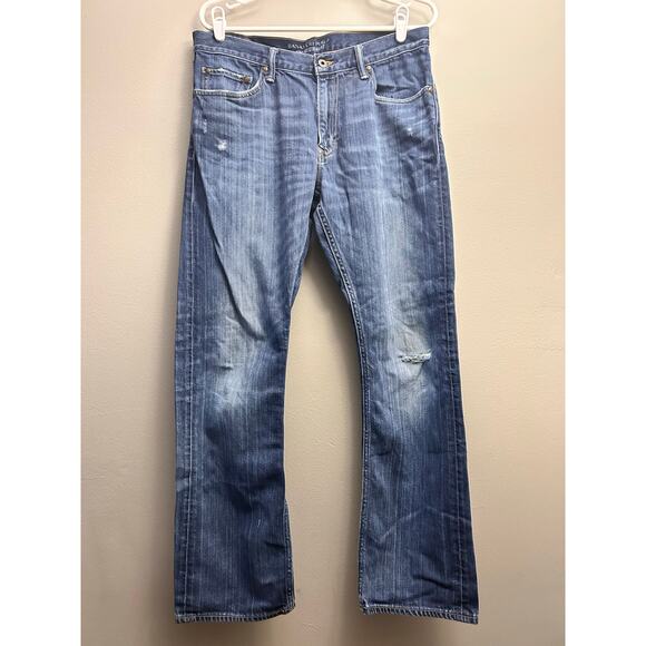 Banana Republic Vintage Straight Blue Jeans Size 32X32 - Picture 1 of 8